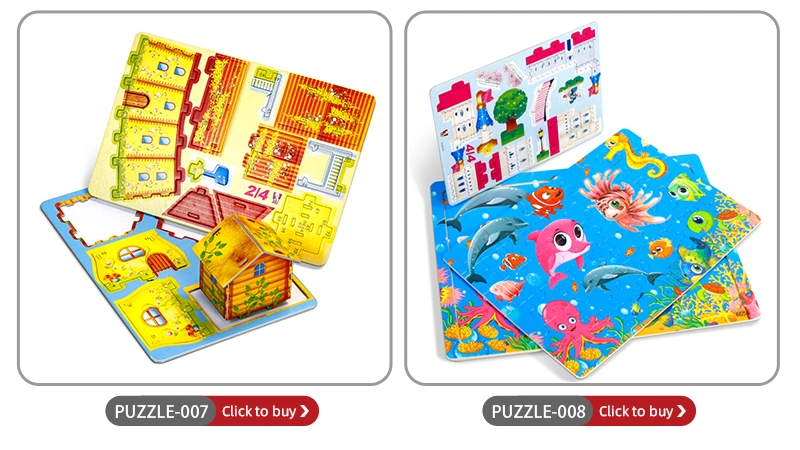 Paraguay Educational Toys Ireland Japan Box Paper Jigsaw for Kids Learning Alphabet Paper Puzzle